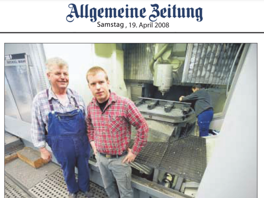 Meiser des Speziellen Zeitungsartikel
